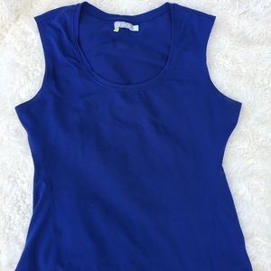 Anue athletic work out tank royal blue, women’s L
